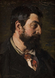 Portraet Af Den Franske Maler Alfred Guillou by Peder Severin Kroyer