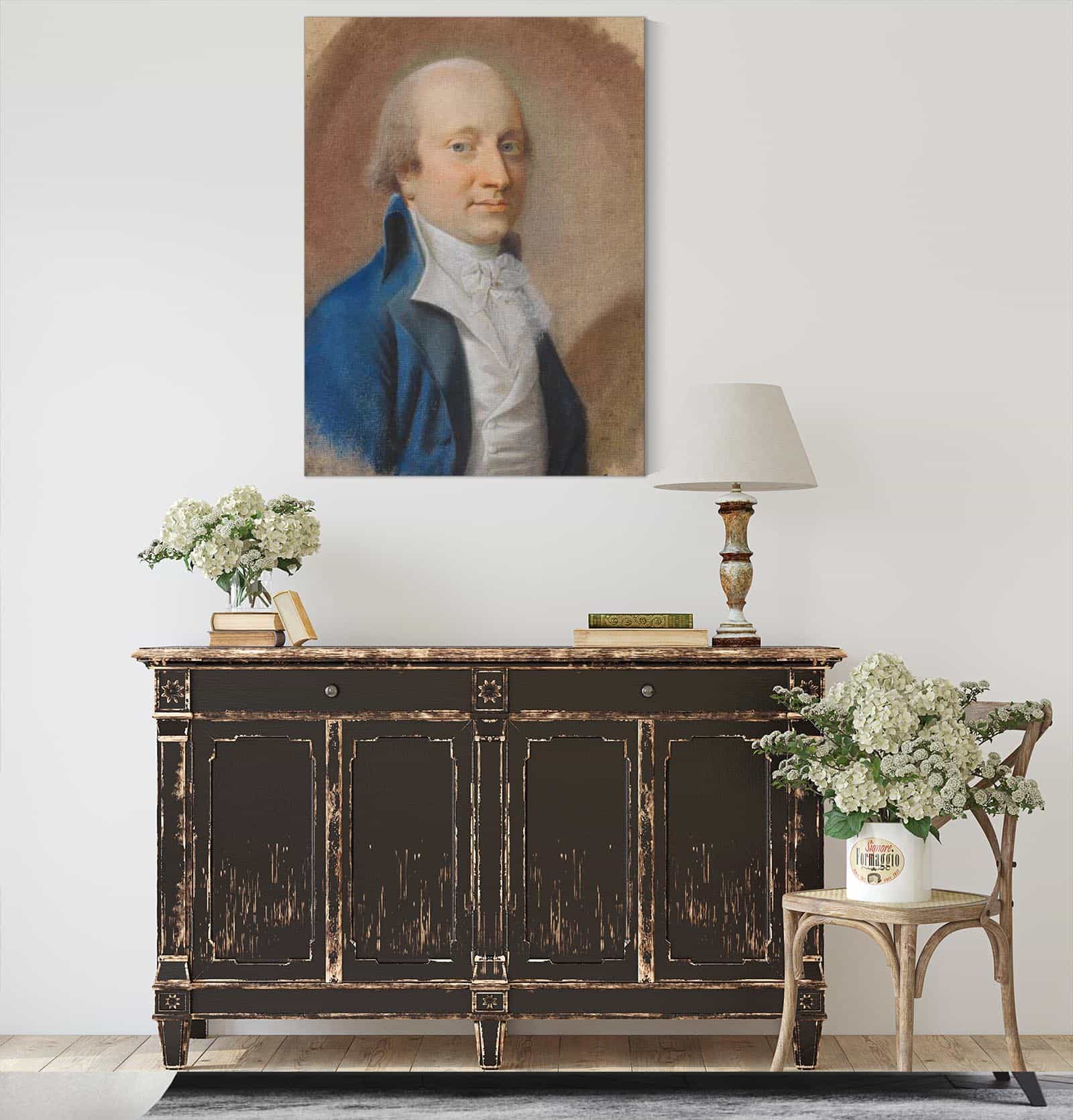 Portraet Af En Herre Formentlig En Blucher by Jens Juel