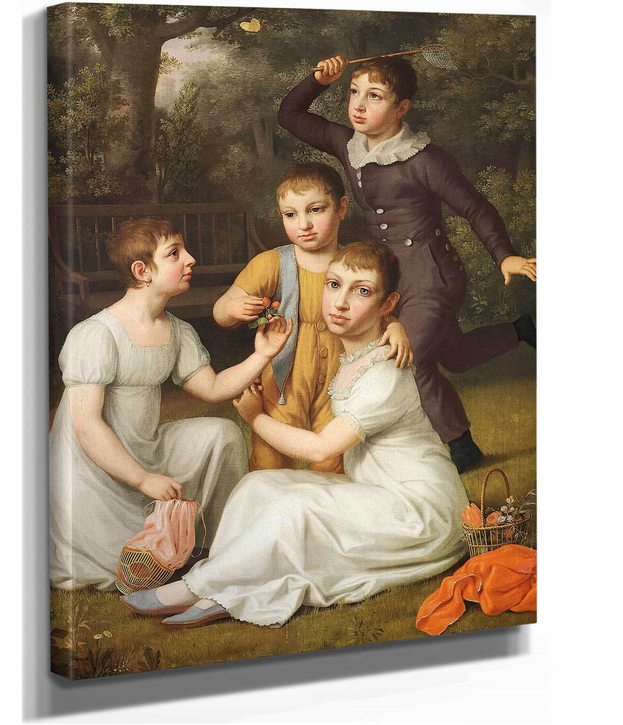 Portraet Af Kammerherre Plantageejer Og Have by Christoffer Wilhelm Eckersberg