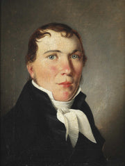 Portraet Af Kobmand Ipsen by Christoffer Wilhelm Eckersberg