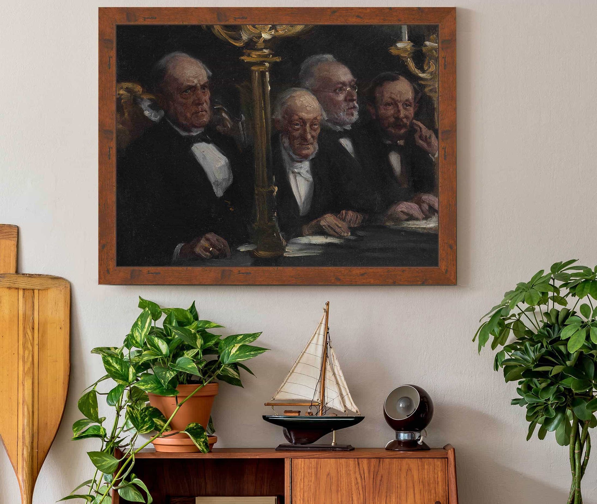 Portraetgruppe by Peder Severin Kroyer