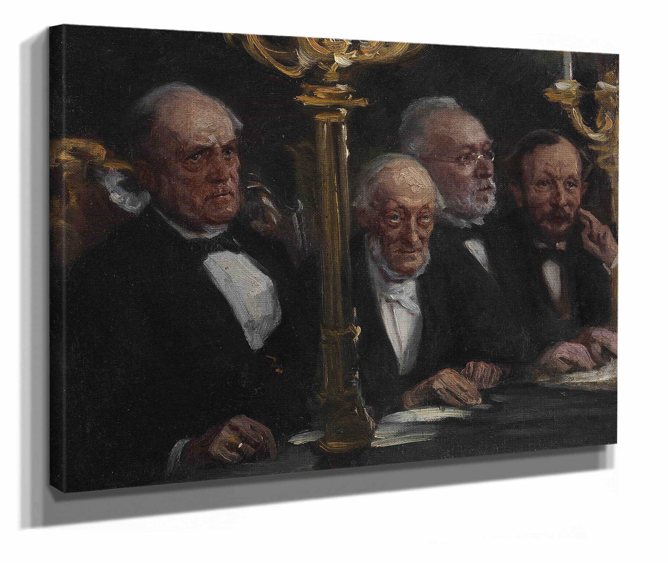 Portraetgruppe by Peder Severin Kroyer