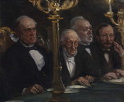 Portraetgruppe by Peder Severin Kroyer