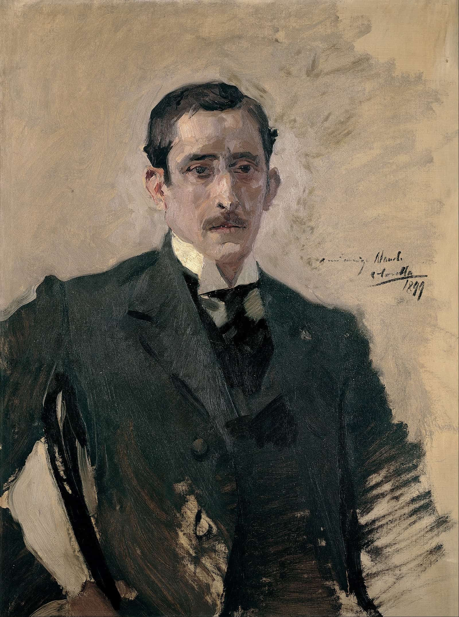 Portrait by Joaquin Sorolla
