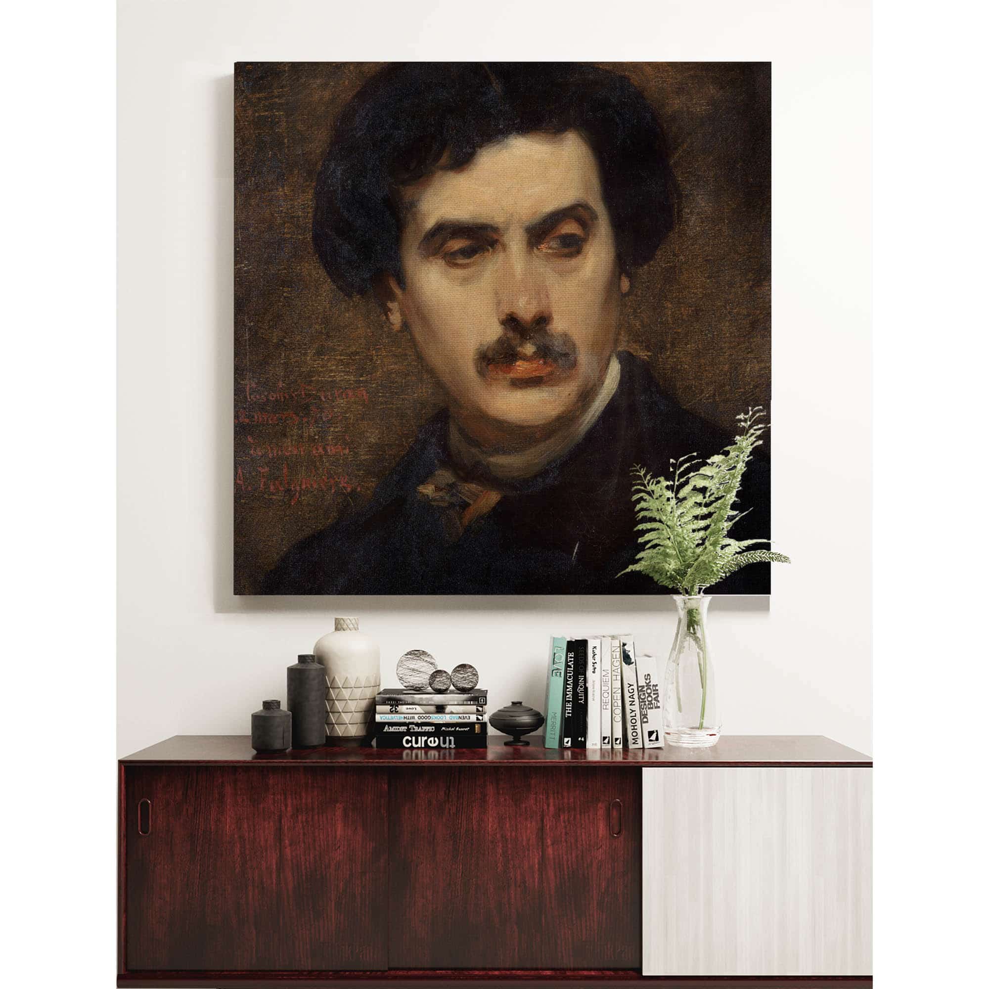 Portrait Dalexandre Falguiere by Carolus Duran