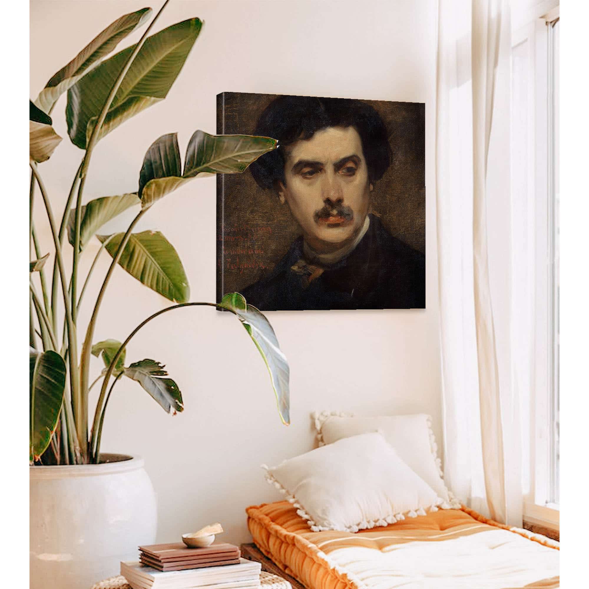 Portrait Dalexandre Falguiere by Carolus Duran