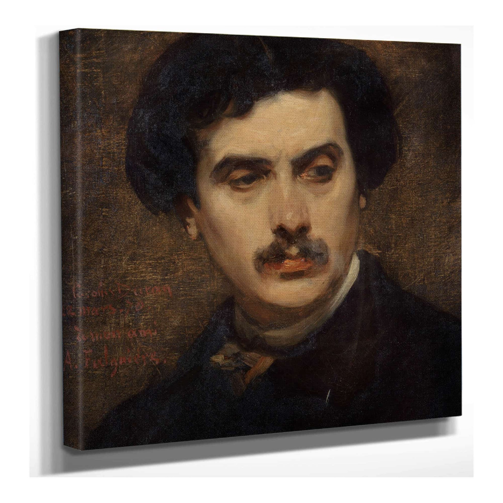 Portrait Dalexandre Falguiere by Carolus Duran