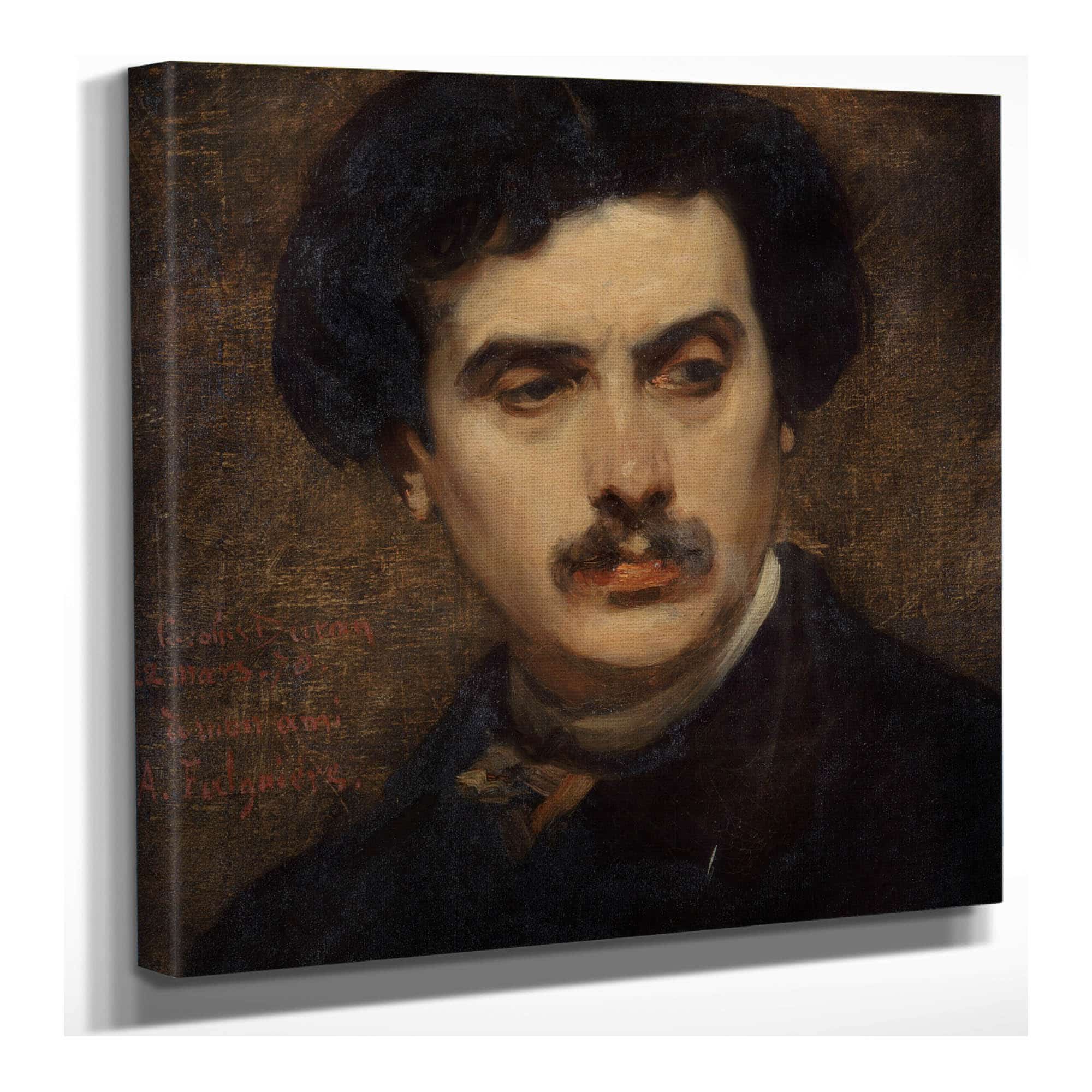 Portrait Dalexandre Falguiere by Carolus Duran