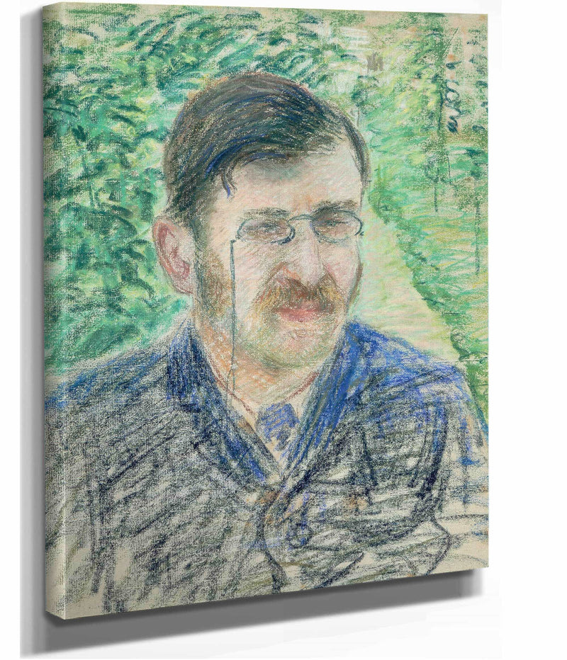 Portrait Dalfred Isaacson by Camille Pissarro