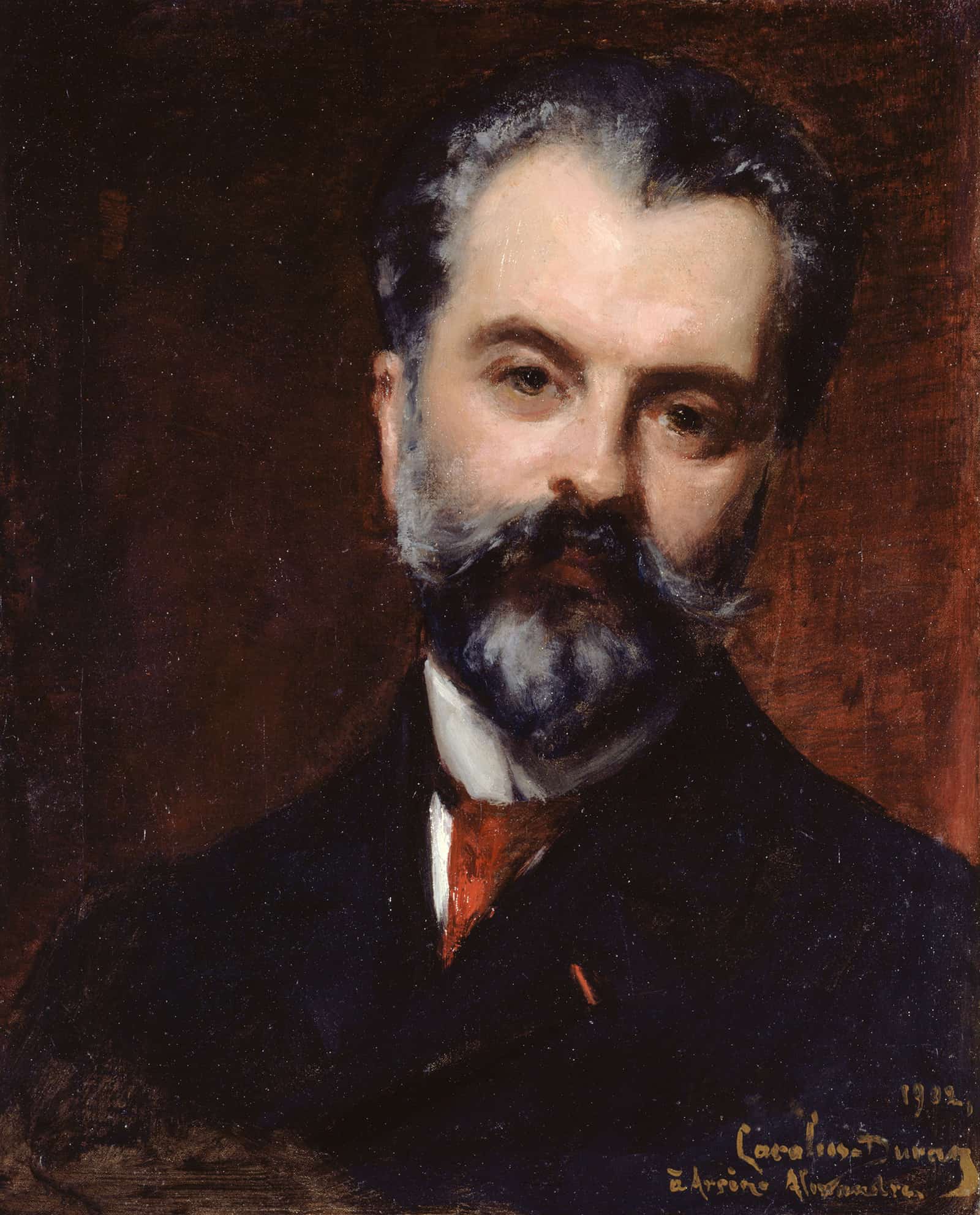 Portrait Darsene Alexandre Historien De Lart Et Critique by Carolus Duran