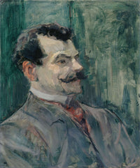 Portrait De Andre Rivoire by Henri De Toulouse Lautrec