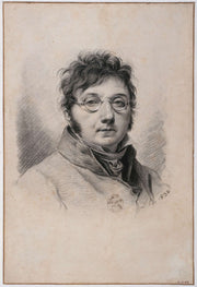 Portrait De Boilly Par Lui Meme by Louis Leopold Boilly