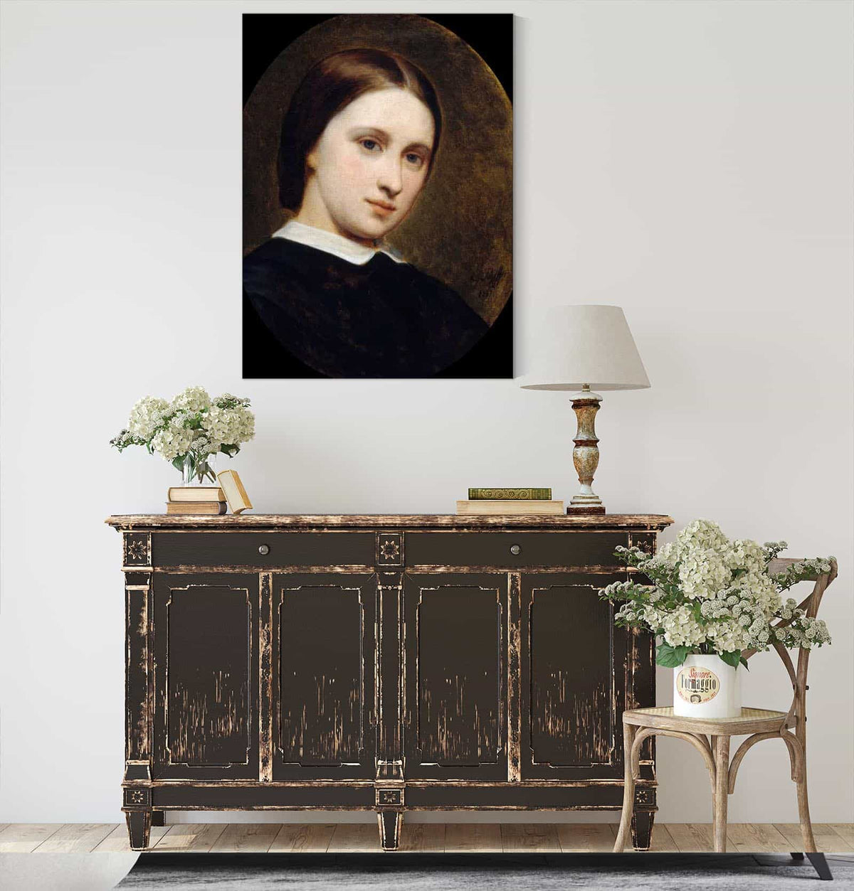 Portrait De Cornelie Renan Scheffer by Ary Scheffer