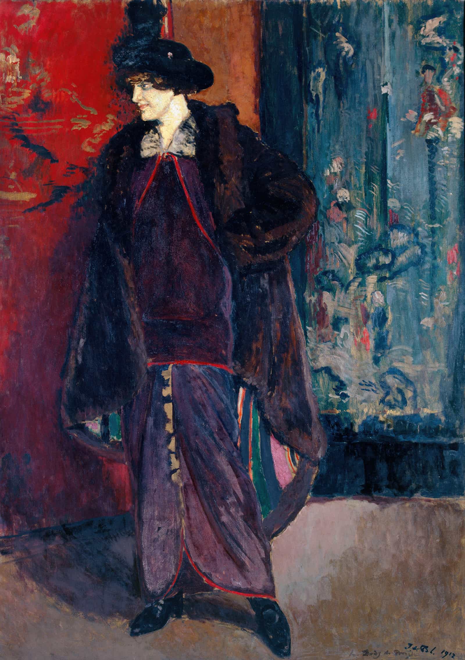 Portrait De Daisy De Broglie by Jacques Emile Blanche