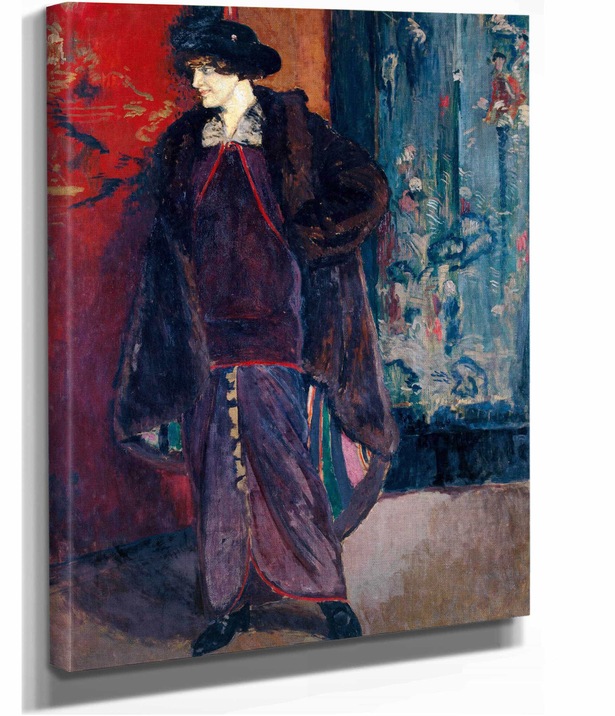 Portrait De Daisy De Broglie by Jacques Emile Blanche