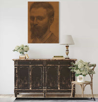 Portrait De Daras by Pierre Puvis De Chavannes