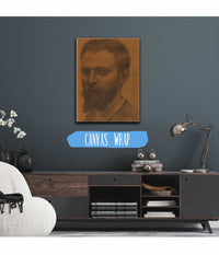 Portrait De Daras by Pierre Puvis De Chavannes