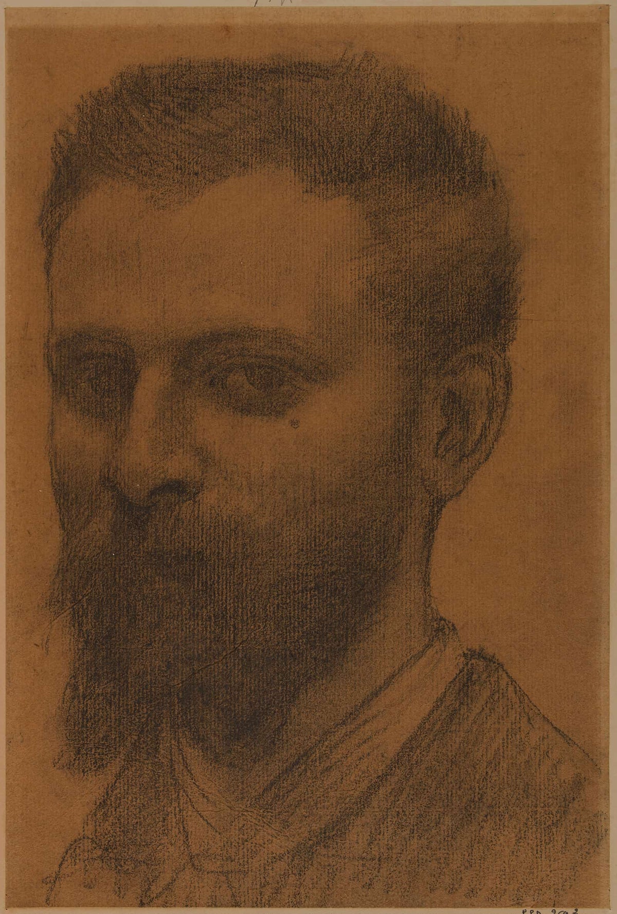 Portrait De Daras by Pierre Puvis De Chavannes