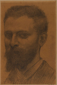 Portrait De Daras by Pierre Puvis De Chavannes