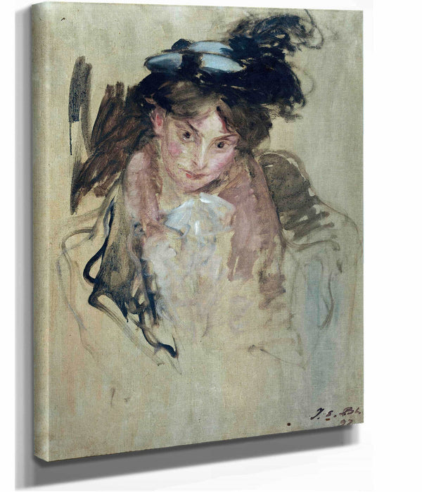 Portrait De Femme by Jacques Emile Blanche