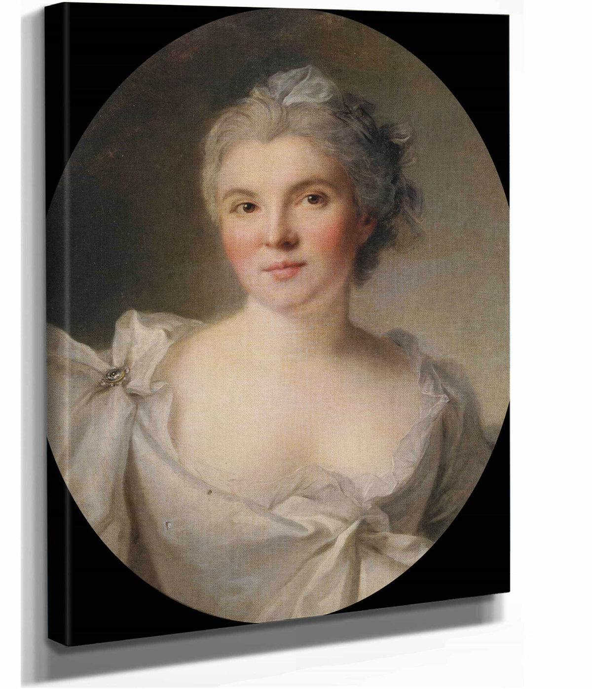 Portrait De Femme  by Jean Marc Nattier