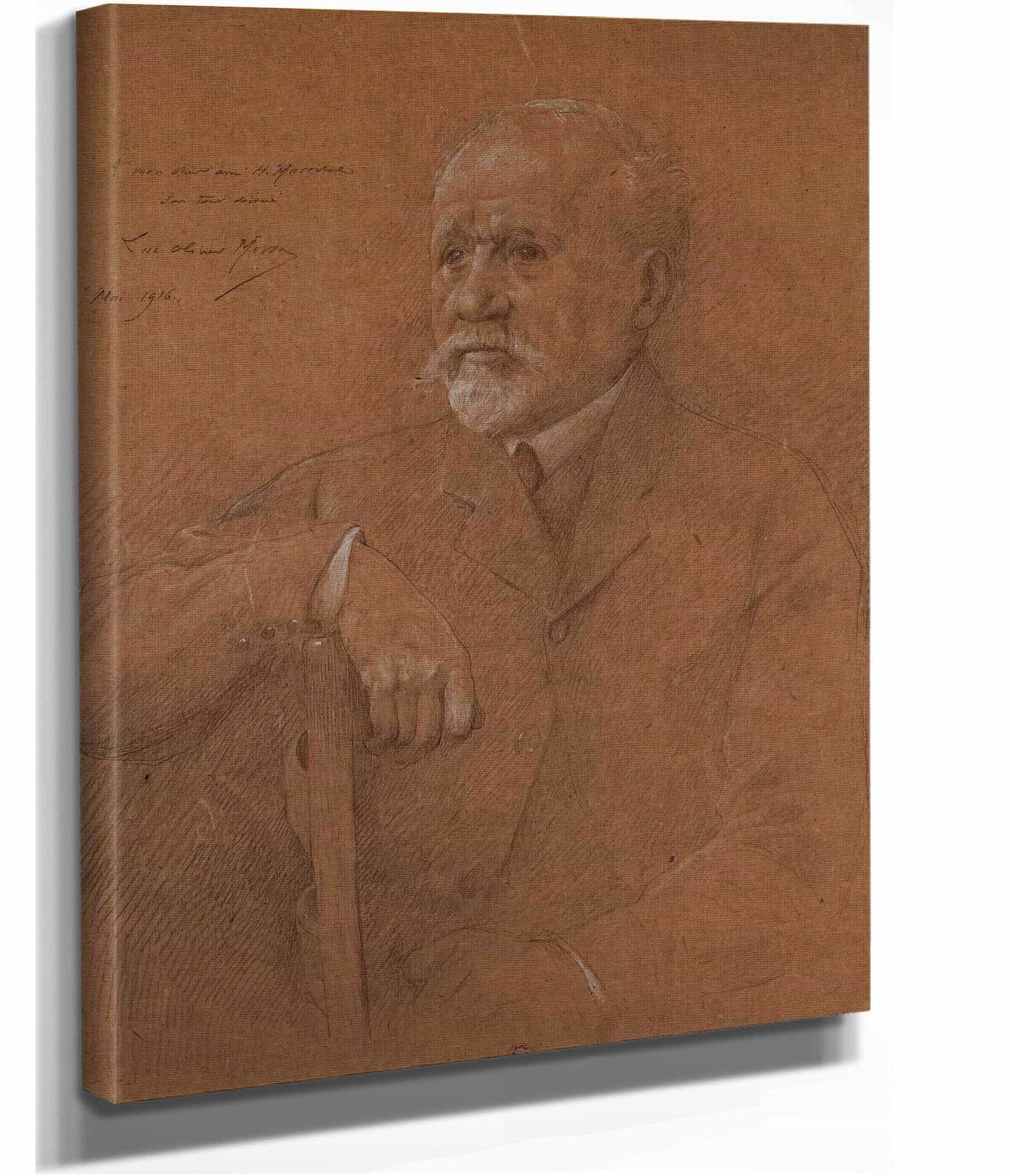 Portrait De Henri Marechal by Luc Olivier Merson