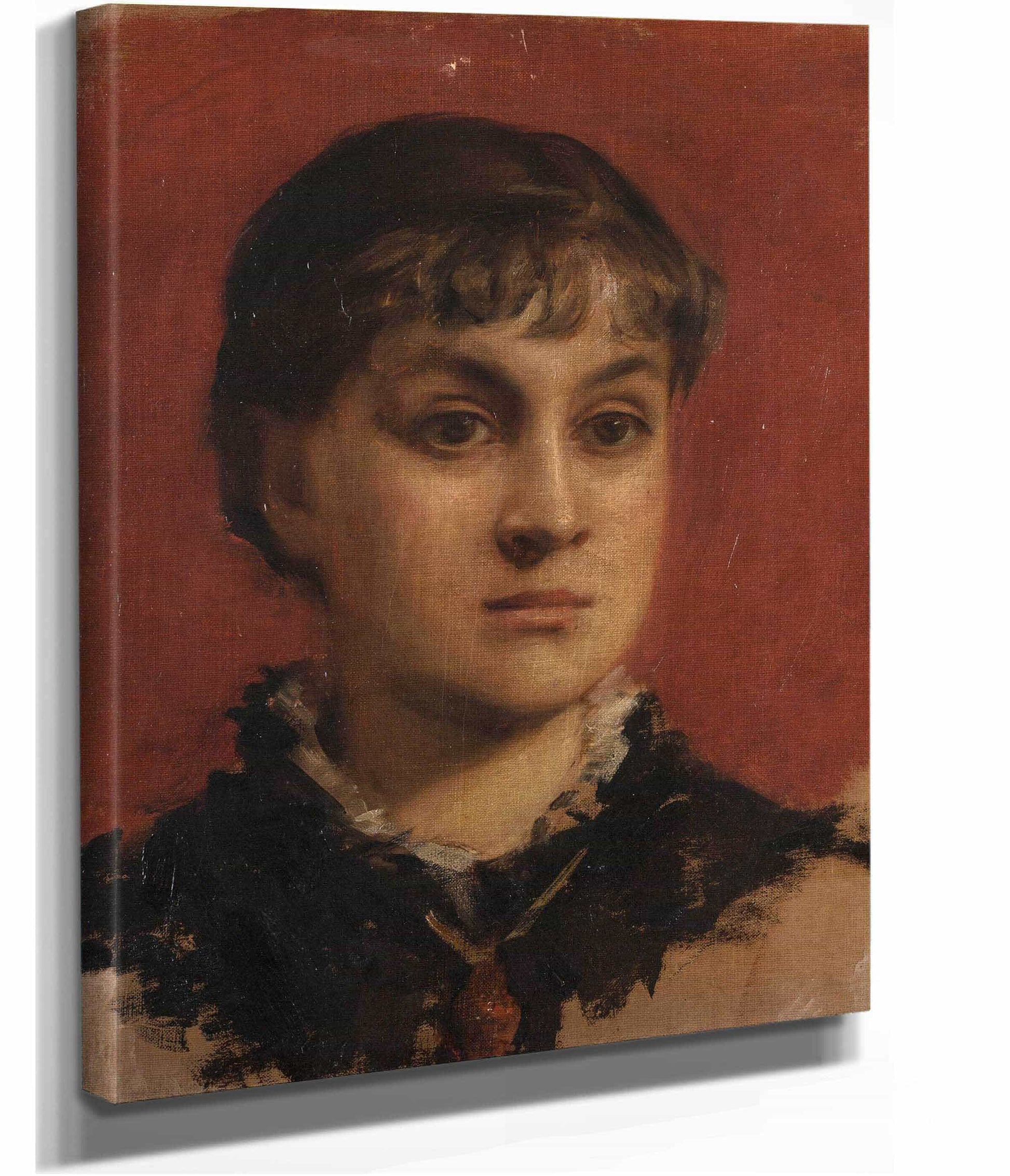 Portrait De Jacqueline Comerre Paton by Leon Francois Comerre