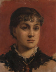 Portrait De Jacqueline Comerre Paton by Leon Francois Comerre