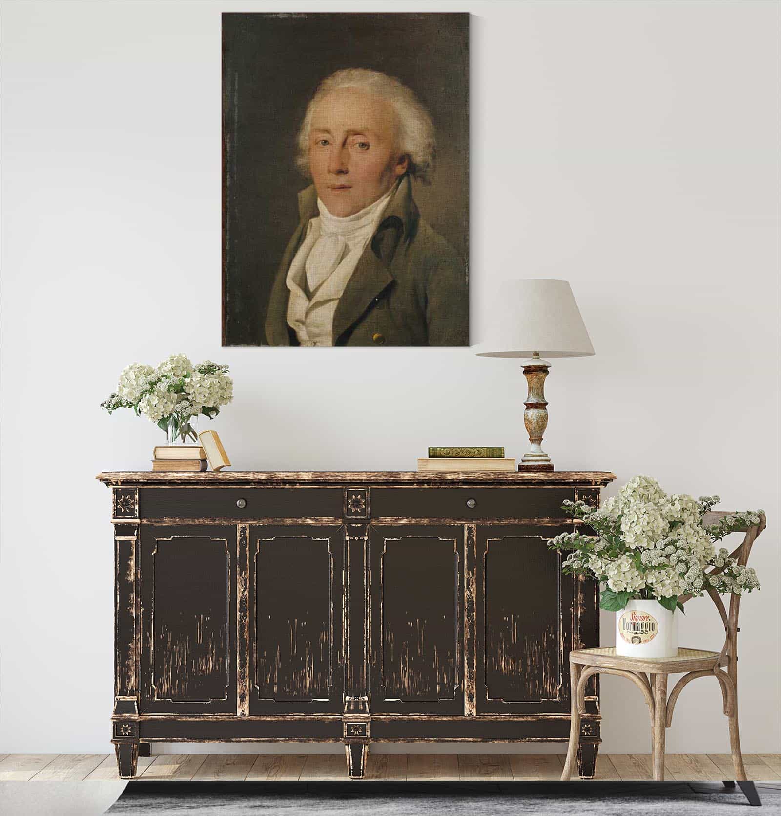 Portrait De Jean Baptiste Corsse Acteur by Louis Leopold Boilly