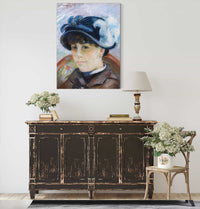 Portrait De Jeune Femme by Armand Guillaumin