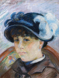 Portrait De Jeune Femme by Armand Guillaumin