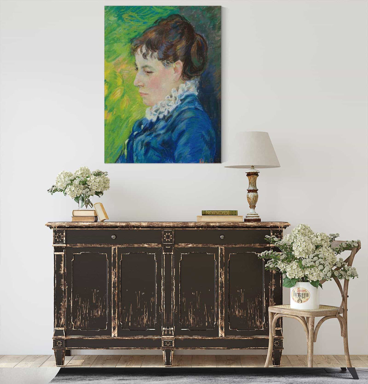 Portrait De La Femme De Lartiste by Armand Guillaumin