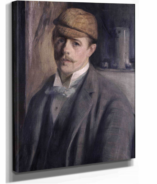 Portrait De Lartiste by Jacques Emile Blanche