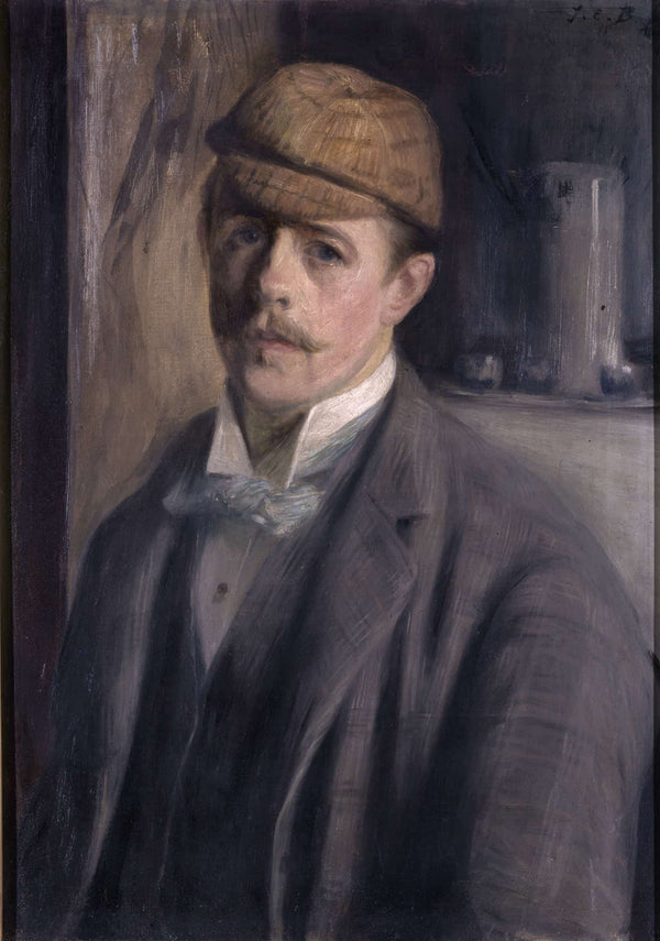 Portrait De Lartiste by Jacques Emile Blanche