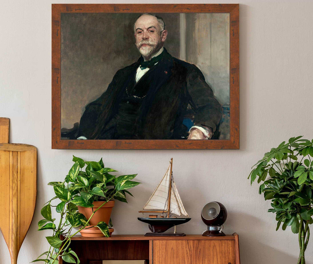 Portrait De Leon Pissard by Jacques Emile Blanche