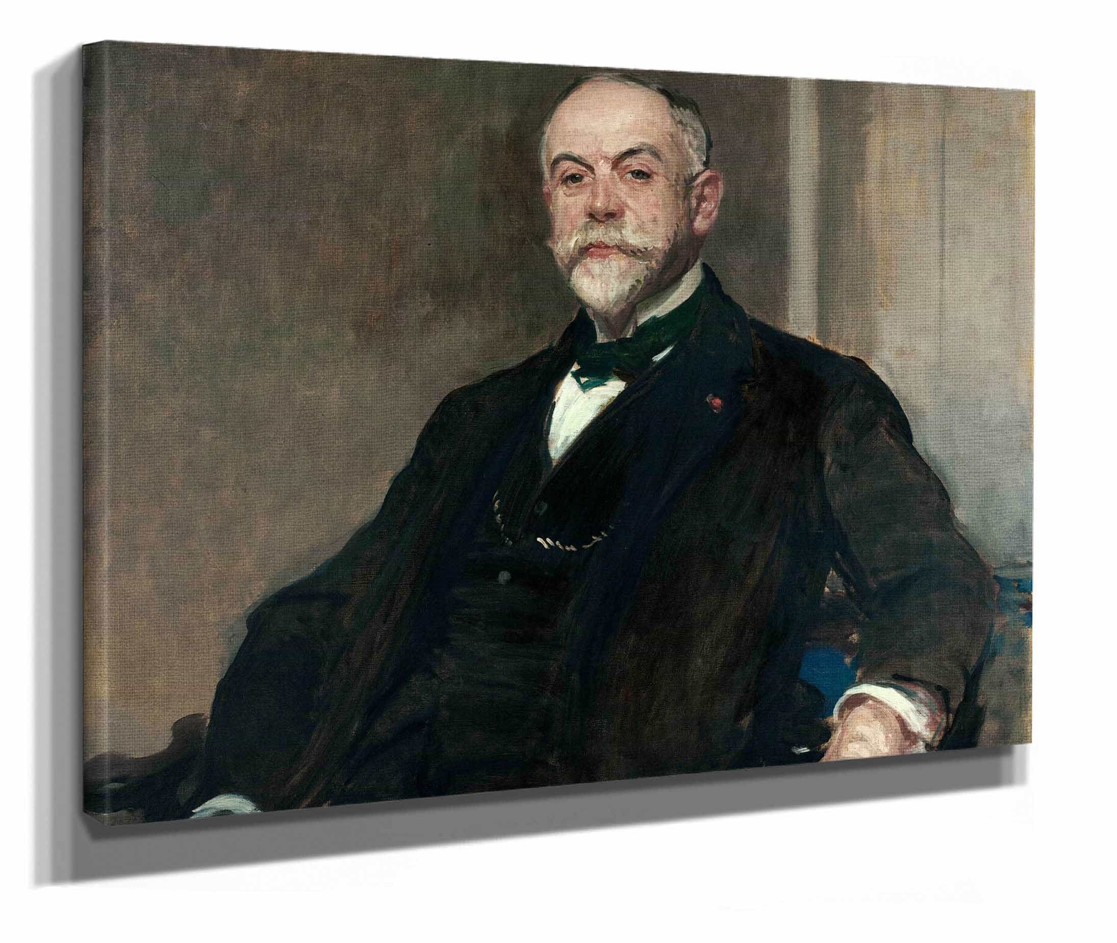 Portrait De Leon Pissard by Jacques Emile Blanche