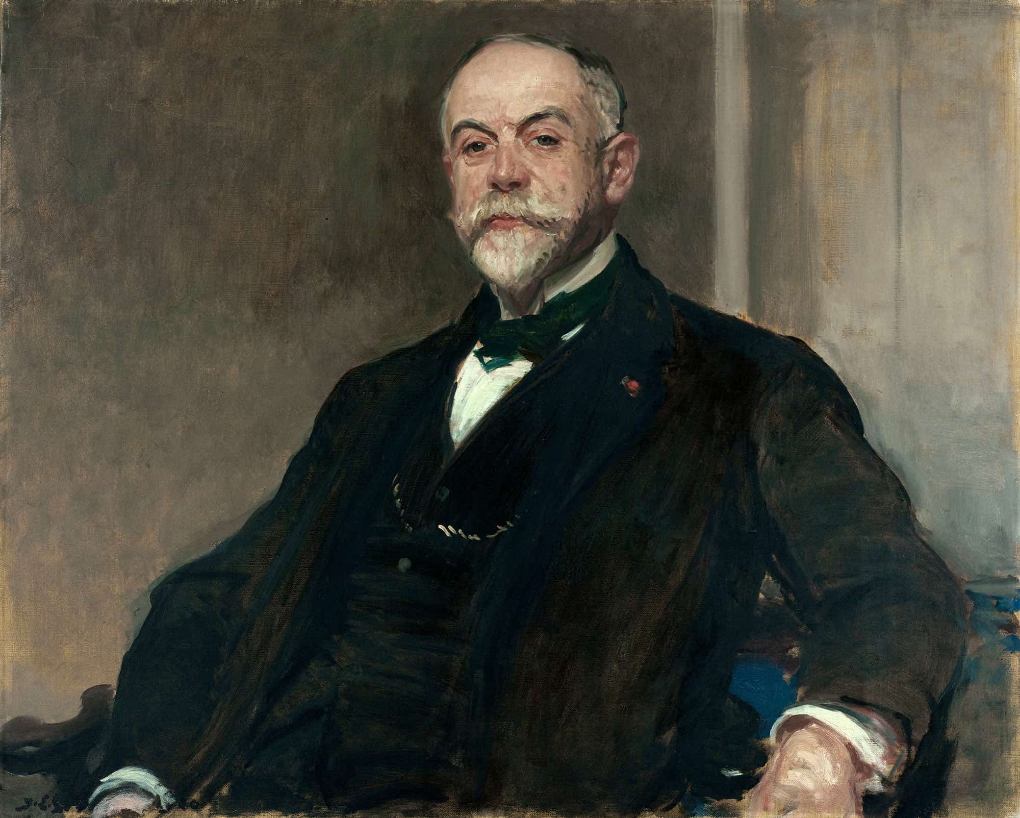 Portrait De Leon Pissard by Jacques Emile Blanche