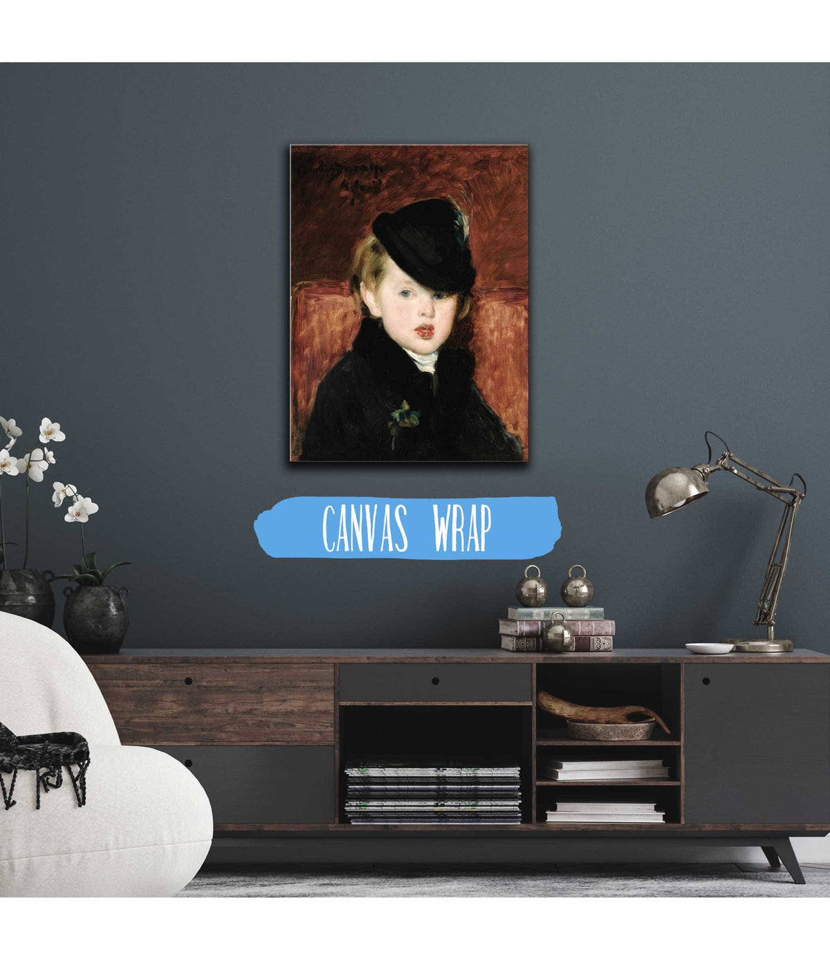 Portrait De Louis Ghemar Laine by Carolus Duran