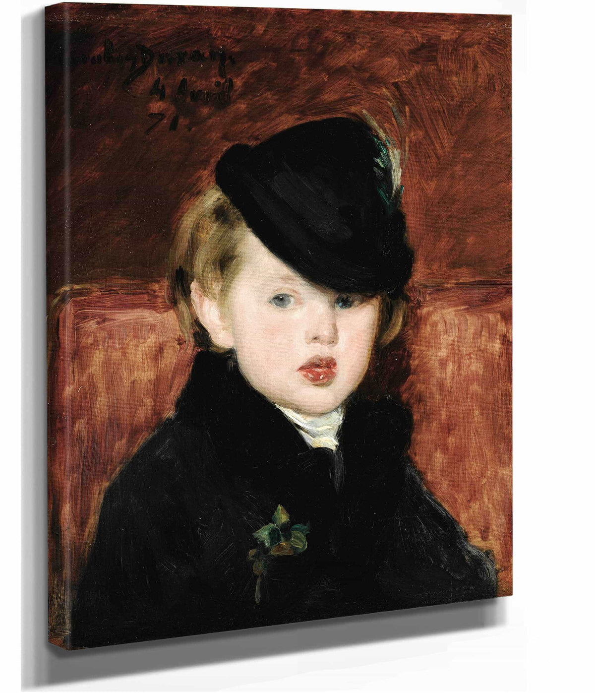 Portrait De Louis Ghemar Laine by Carolus Duran