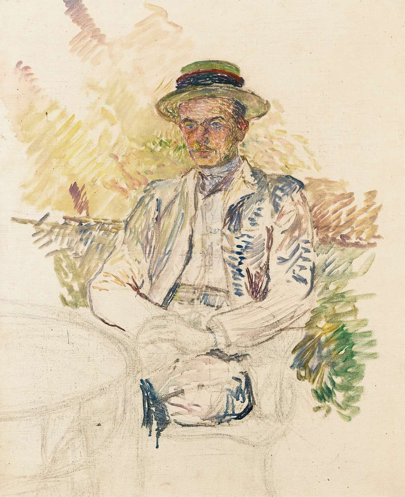 Portrait De Louis Pascal by Henri De Toulouse Lautrec