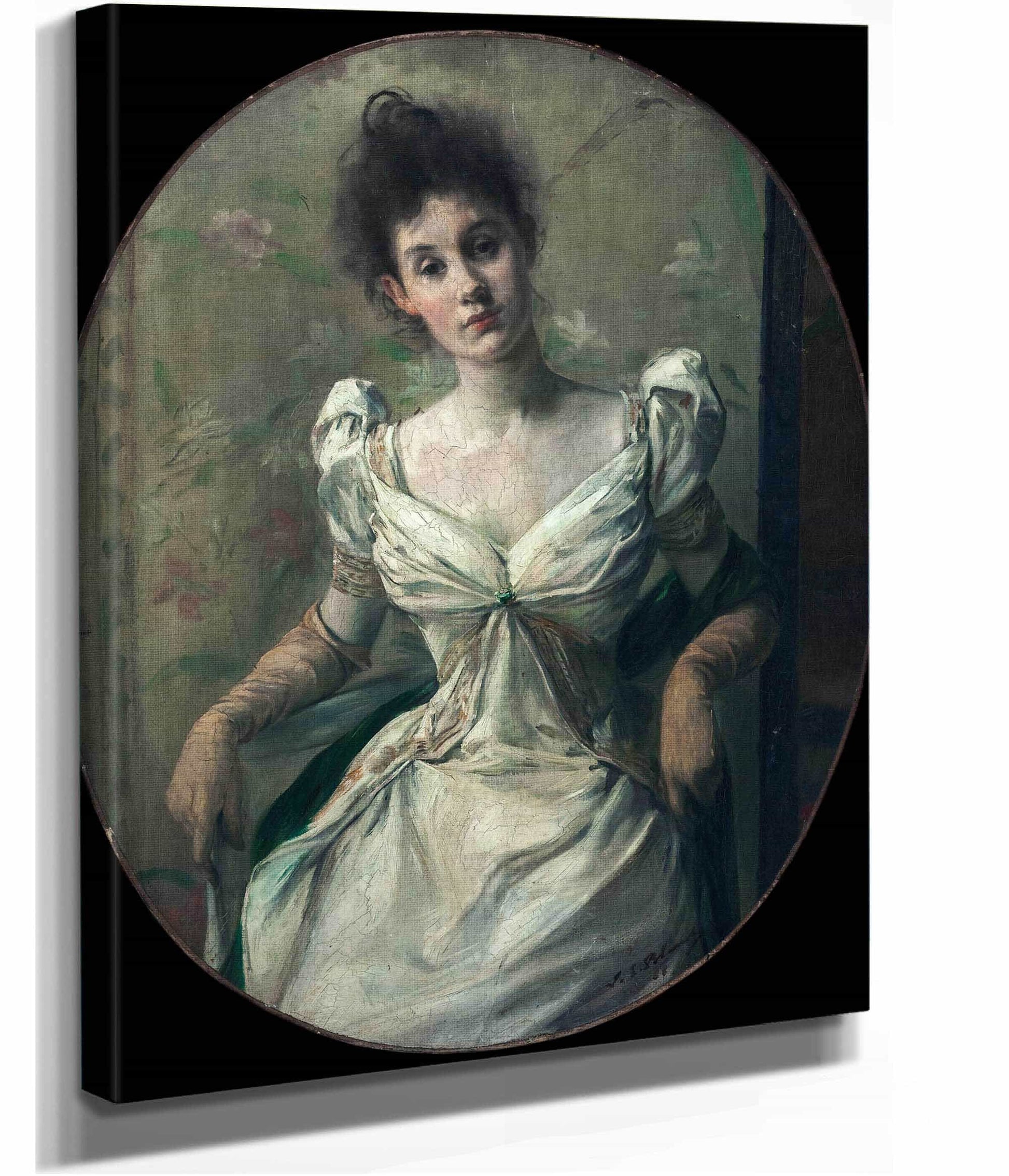 Portrait De Madame Abel Hermant by Jacques Emile Blanche