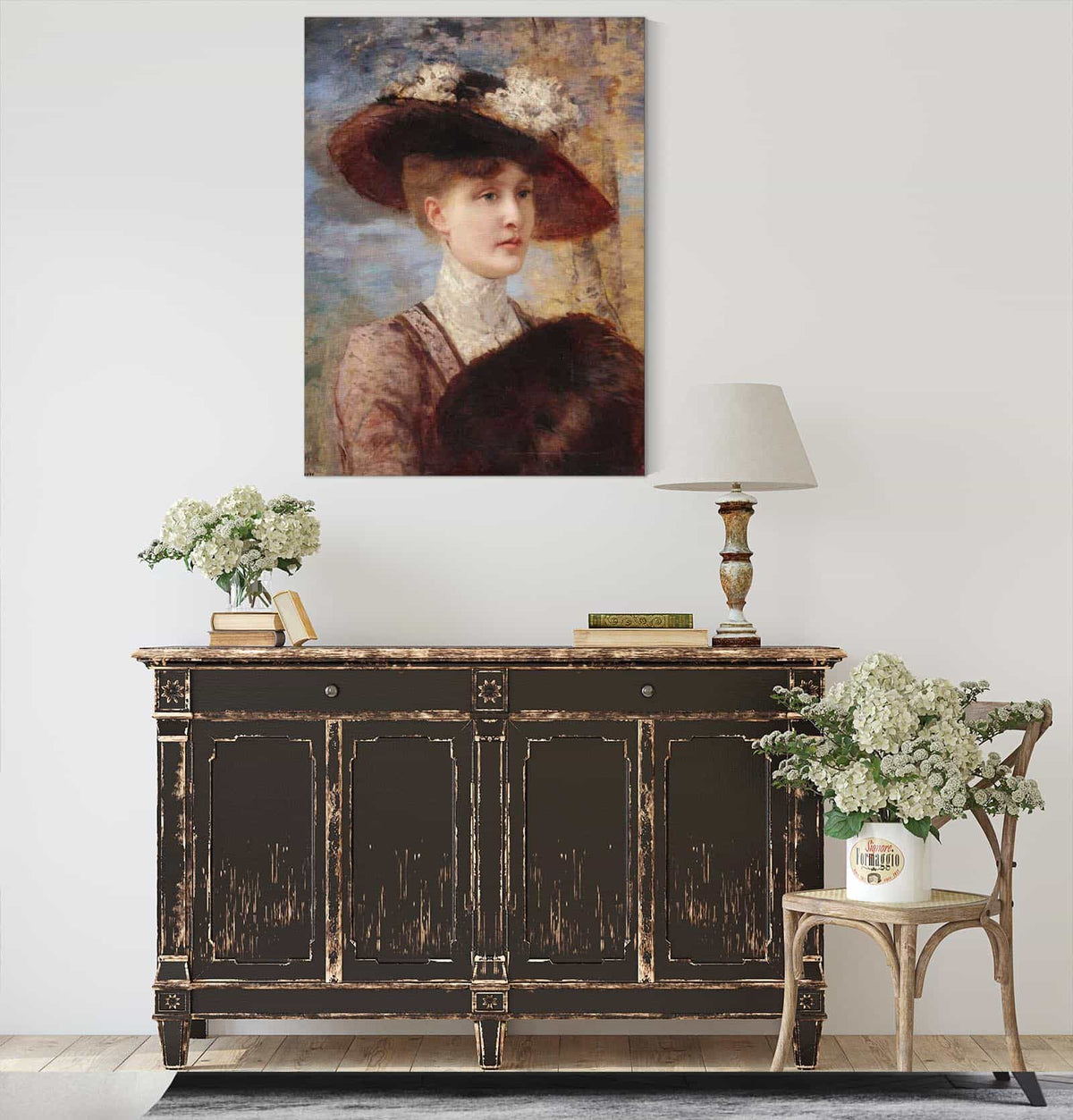 Portrait De Madame De Lorgeril by Henri Gervex