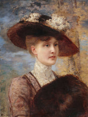 Portrait De Madame De Lorgeril by Henri Gervex