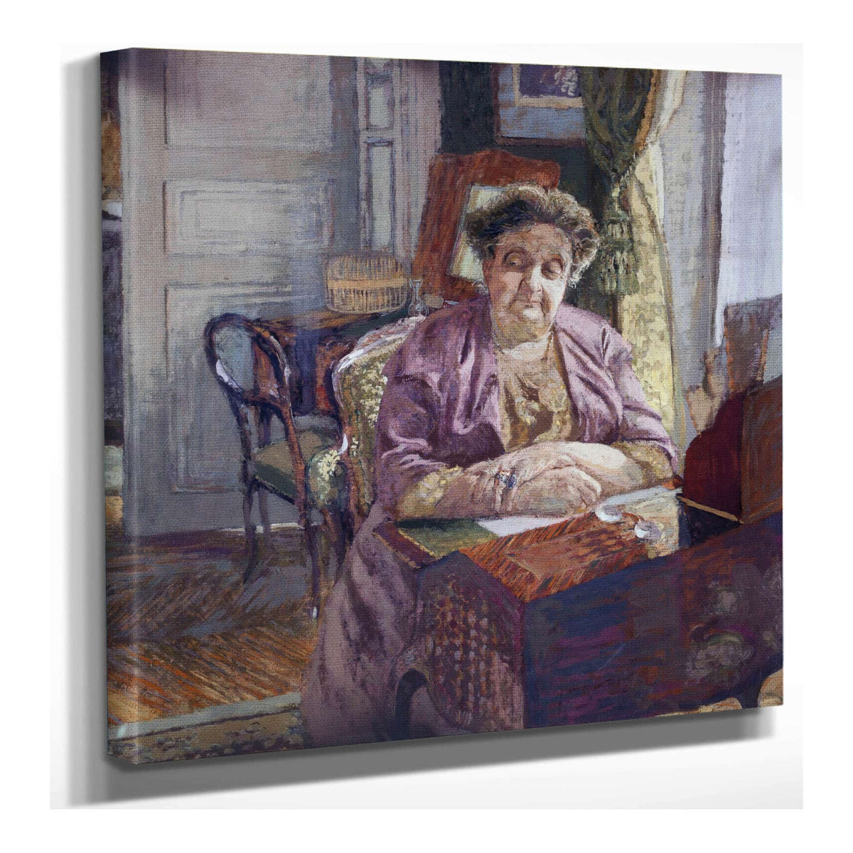 Portrait De Madame Frantz Jourdain by Edouard Vuillard