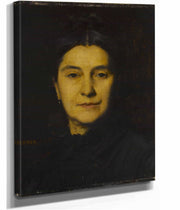 Portrait De Madame Herzog by Jean Jacques Henner