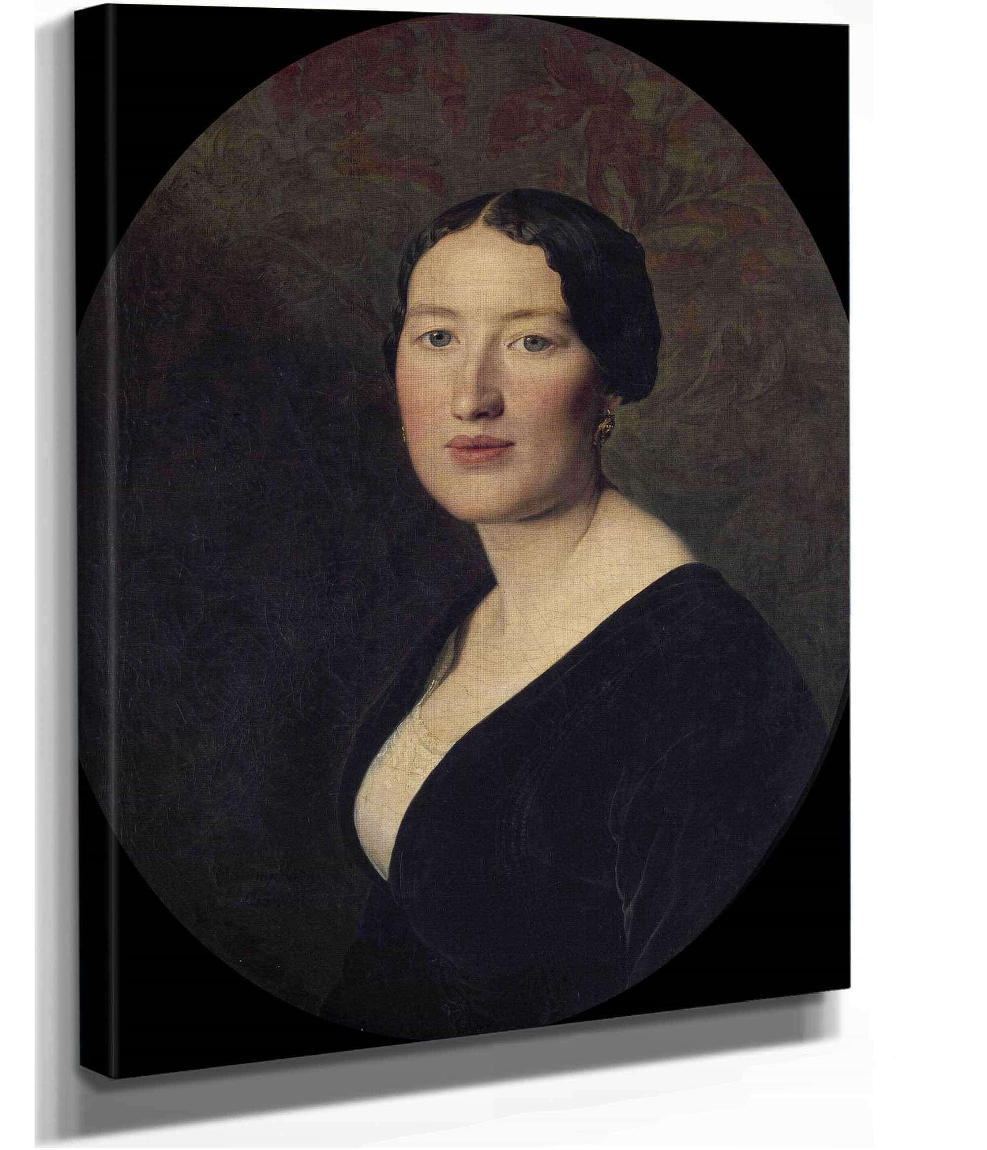 Portrait De Madame Josef Bayer by Ferdinand Georg Waldmuller