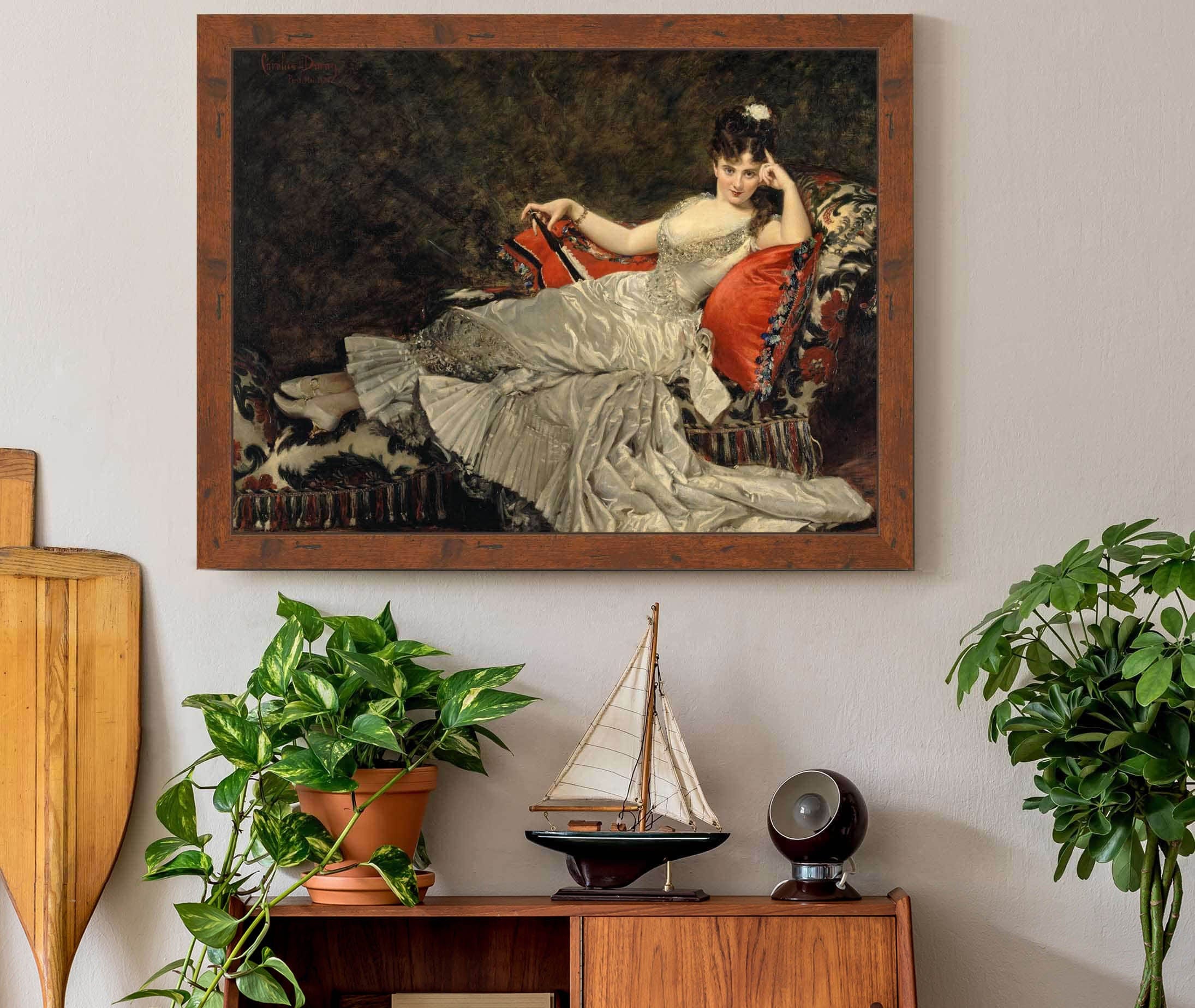 Portrait De Mademoiselle De Lancey by Carolus Duran