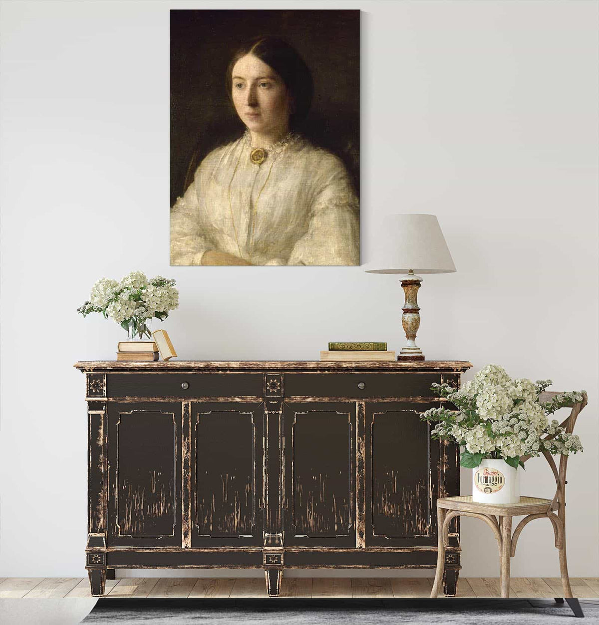 Portrait De Mme Edwin Edwards by Henri Fantin Latour