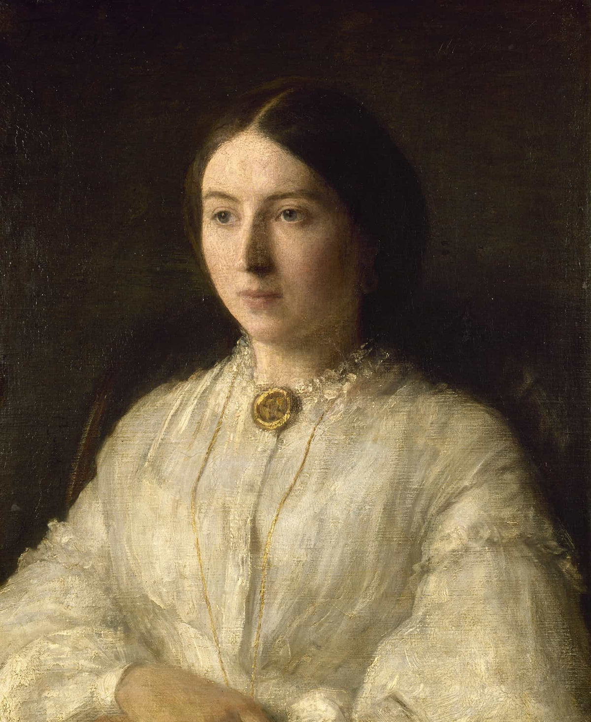 Portrait De Mme Edwin Edwards by Henri Fantin Latour