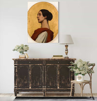 Portrait De Pauline Viardot En Sainte Cecile by Ary Scheffer